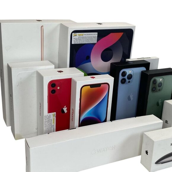 Apple Watch iPhone 11/13/14 iPad AirPods Magic Mouse EMPTY Box Lot - Picture 3 of 6